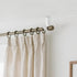 4 Pack Ceiling Curtain Rod Bracket Heavy Duty Single Curtain Rod Holders for 1 Inch Drapery Holder for Living Room Bedroom White...