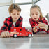 Fire Truck Toy for 3-8 Year Old Boys Girls, LED Music Electric Universal Wheel Fire Truck Toys, Toddlers and Kids Fire Truck Toys Gifts, Red, CDDZ...