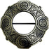 AAR Celtic Knot Antique Finish Fly Plaid Piper Brooch for 3" Diameter Kilt...
