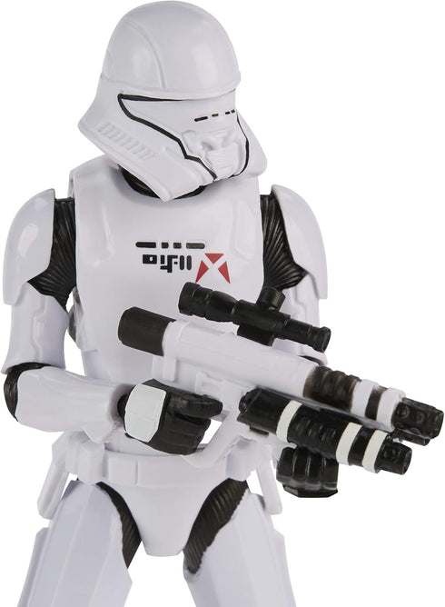 STAR WARS Galaxy of Adventures The Rise of Skywalker Jet Trooper 5'-Scale Action Figure Toy with Fun Blaster Action Movement...