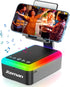 Gifts for Men Women, Cell Phone Stand with Bluetooth Speaker and Light, Portable Lanyard, Cool Tech Gifts for Dad Mom Husband, Unique Birthday Gif...