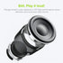 Travel Case Packed, Wireless Mini Bluetooth Speaker with Custom Bass Radiator. EWA A106, Small But Loud, The Next Generation of Portable Speakers ...