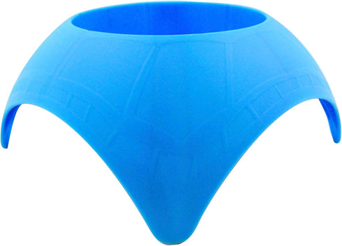 Set of 2 Turtleback Sand Coaster Cup Holder Blue and Lime Green...