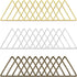 180pcs Earrings Beading Hoop 20mm Triangle Earring Hoops Beading Hoop Earrings Finding Triangle Linking Rings for DIY Jewelry Making Finding, Earr...