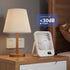 Desk Fan Battery Operated, USB Rechargeable Fan, 2400mAh 180° Quiet Personal Fan With Power Display, 100 Speeds Adjustable Table Fan for Desktop, ...