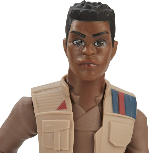 STAR WARS Galaxy of Adventures The Rise of Skywalker Finn 5"-Scale Action Figure Toy with Fun Blaster Action Movement...
