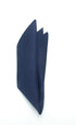 Deluxe Navy Silk Jacquard Pocket Square by Royal Silk - Premium 34-momme, 6-Ply Silk -100% Silk...