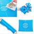 LIMNUO Silicone Baking Mat, Extra Thick Large Non Stick Pastry Mat Sheet for Dough Pie Crust Rolling Mats (Blue, M-16''(W)*20''(L))...