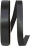 Reliant Ribbon 4950-031-05C Double Face Satin Ribbon, 7/8 Inch X 100 Yards, Black...