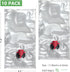 10 Pack Wine Purse Refill Bags, BIB Bag in Box, Refill Bladder Bags for Alcohol, Wine Replacement Wine Pouch with Spout for Wine Cools, Purse, Hol...