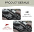 1 PC Car Emergency Brake Knob, Waterproof Metal Smooth Vehicle Turn Spin Button Accessories, Universal Automotive Button Handbrake Cover Replaceme...