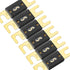 smseace 6Pack 250amp/250a ANL Fuse Compatible with 12V & 24V Systems for Audio Marine Vehicle Video System Gold-Plated ANL Fuses...