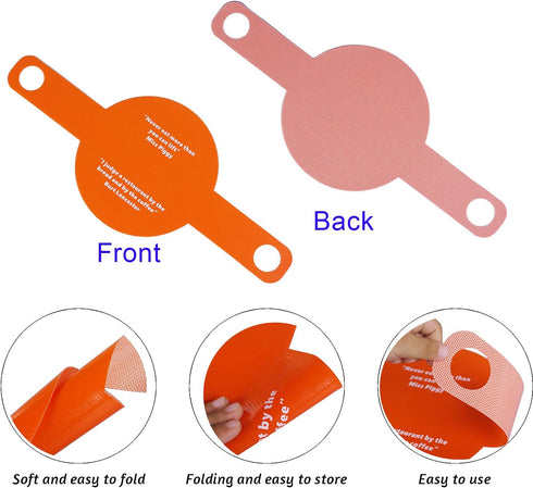 Reusable Silicone Bread Sling for Dutch Oven, Sourdough Bread Baking Supplies, Sourdough Sling, Durable Round Bread Baking Tool with 2 Extensions,...