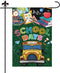 First Day of School Flag, 18x12in Back to My School Garden Flag Burlap Yard Flag Supplies Banner Party Decorations Outdoor for Student Teacher Out...
