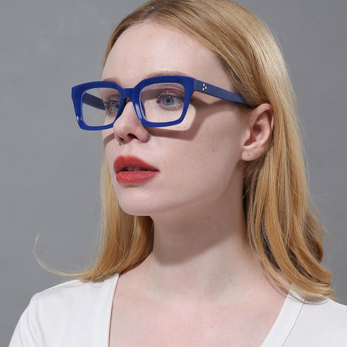 DXYXYO Reading Glasses 2.0 Women Blue Light Blocking Mens Oversized Rectangle Computer Readers 3 Pack Retro Fashion Oprah Style Square...