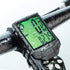 PRUNUS Bike Speedometer and Odometer Wireless Waterproof Bicycle Computer with Touch Sensor Switch, Big Digital LCD Screen, Automatic Wake-up for ...