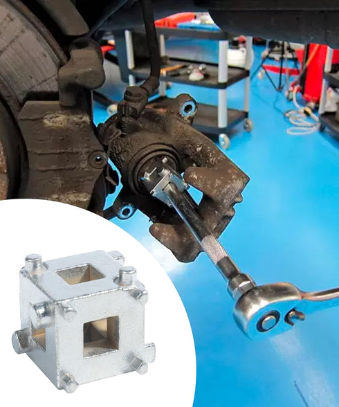 Brake Caliper Compression Tool,Car Rear Disc Brake Piston Tool,Car Accessories Caliper Piston Compressor Tool,3/8" Disc Brake Piston Caliper Wind ...