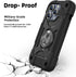 MARKILL Compatible with iPhone 15 Pro Max Case 6.7 Inch with Double Ring Stand, Heavy-Duty Military Grade Shockproof Phone Cover for iPhone 15 Pro...