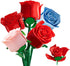 Rose Flower Bouquet Building Set 305 Pcs Flower Building Set, Unique Gift for Her or Him for Anniversaries, Mothers Day Thanksgiving Birthday Gift...