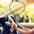 BNQL Drive Safe Car Charm for Rearview Mirror Guardian Angel for Car Mirror Hanging Charm May Your Guardian Angel Ride with You (Black)...