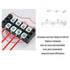 250pcs Non-Insulated Fork Terminals, Copper Fork Wire Connectors Terminals, AWG 22-16 16-14 14-12 12-10 Crimp Fork End Terminal, Tin-Plated Wire L...