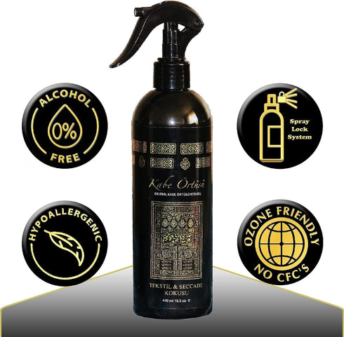 Islamic Holy Places Room Spray Air Freshener, Kaaba’s Cover Scent, Prayer Rug Spray, Made With Essential Oils, Plant-Derived And Other Thoughtfull...