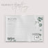 Eucalyptus Recipe Cards from Dashleigh, 48 Cards, 4x6 inches, Vintage Sage Green and Grey, Water-Resistant and Double-Sided...