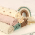 Muslin Baby Lounger Cover Soft Organic Cotton Slipcover Fits Newborn Lounger for Baby Boys and Girls (Blue)...