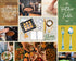 Kitchen Scrapbook Paper - Cooking Scrapbook Kit Cardstock with Kitchen Tools, Lemon, Herbs, Spices Designs - Double Sided 12x12 Cooking Scrapbook ...
