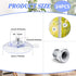 24 Pieces Suction Cup 40 mm/1.57'' PVC Clear Blue Sucker Pads with Screw Nut Extra Strong Adhesive Suction Holder Plastic for Glass Window Bathroo...