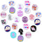 24 Pcs Feminist Pin,Feminist Power Brooch Women's Rights Badge Pins Novelty Female Buttons Pins Decor for Clothes Backpacks Hats (C4)...