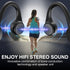 Bone Conduction Headphones with Noise-Canceling MIC, Bluetooth Waterproof Sport Headphones, Open Ear Stereo Headphones up to 10H Playtime, Wireles...