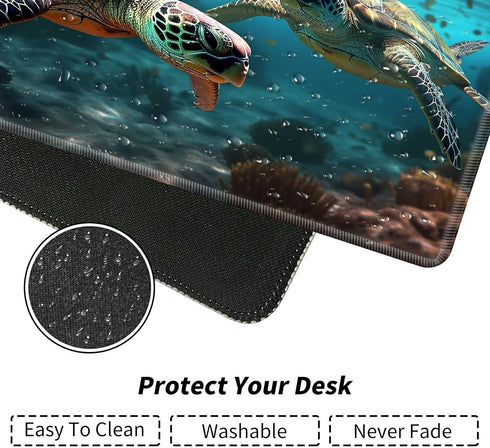 for TCG Card Mat Playmat Mouse pad, 23.6 x 13.8 inch Game Mat for MTG RPG CCG Trading Card Game Playmats Table Mat Perfect for Card Games Video Ga...