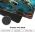 for TCG Card Mat Playmat Mouse pad, 23.6 x 13.8 inch Game Mat for MTG RPG CCG Trading Card Game Playmats Table Mat Perfect for Card Games Video Ga...