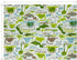 Dinosaur Quilt Fat Quarters Fabric Bundles Cotton Cartoon Dino World Fabric for Baby Boy Kids 18"x 22" (7pcs) SZRUIZFZ...