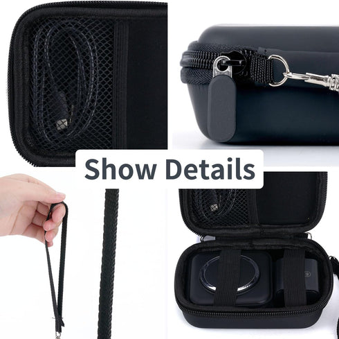 Case for UCOMX Nano/Hicober/Iseyyox/Rtops/IMPUVERS 3 in 1 Wireless Charger, Foldable Magnetic Charging Station Storage Holder Cover Bag for Fast C...