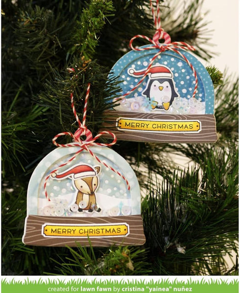 Lawn Fawn Dies - Ready, Set, Snow Shaker Add-On (LF975)...