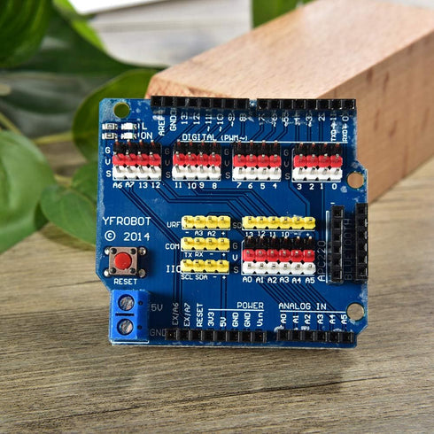 Comimark 2Pcs V5 Sensor Shield Expansion Board Shield for Arduino UNO R3 V5.0 Electric Module...