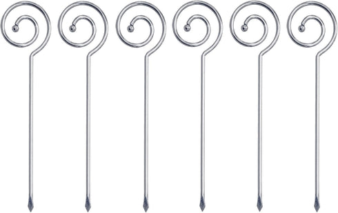 Prodyne Stainless Steel Martini Picks, Silver Set of 6...