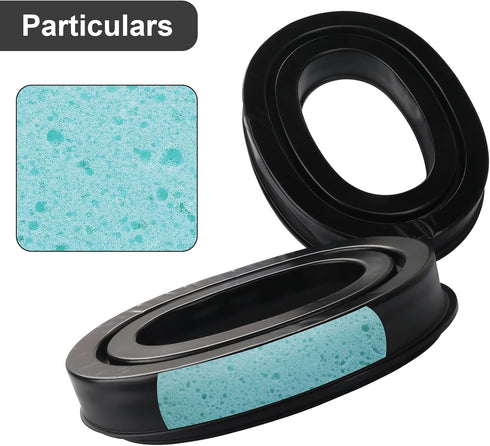 3M WorkTunes Ear Pads - Silicone Gel Instant chill Replacement Earpads Compatible with 3M WorkTunes Peltor Tactical 100/300/500 Ear Cushion Rangeg...