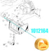 Motor Mount Noise Vibration Dampener Engine Snubber for Club Car Ds Gas 1984-Up and Precedent Gas 2004-Up Golf Cart, Replace 1012164 102540301 102...