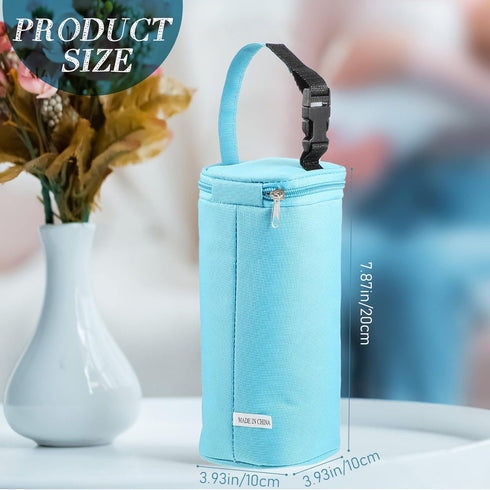 3 Pack Insulated Baby Bottle Bags Breastmilk Cooler Bag Portable Travel Baby Bottle Bag Thermal Insulated Bottle Bag Daycare Baby Bottle Holder To...