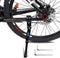 Bike Kickstand Kids- Adjustable Rear Side Aluminum Alloy Bicycle Stand Kickstand Fit for 16”18" 20" 22“Bike Kick Stand for Mountain Bike Road Bicy...