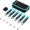 DuraTech 6-Piece Ratcheting Screwdriver Set, Precision Screwdrivers with Pouch, Phillips, Slotted, Magnetic Screwdriver Repair Tool Kit, 3 Ratchet...