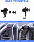 Karltys F150 Car Phone Holder for 2015-2020 Ford F-150 Accessories, Cell Phone Holder Air Vent Phone Mount for F-150, Never Blocking Hands Free Th...