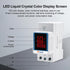 Digital Display Energy Meter - AC Rail-Mounted Meter Electricity Usage Monitor for Voltage, Current, and Energy Consumption Measurement - GT2P-UID...