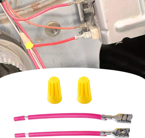 279457 Dryer Heating Element Connecting Wire Kit Replacement Compatible with Whirlpool Replace AP3134638 PS334206 279457