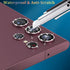 Diamond Series Galaxy S22 Ultra Camera Lens Protector Aluminium Alloy Ring 9H Tempered Glass Anti Scratch Decorative Camera Cover for Samsung Gala...