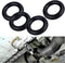 O-Ring Car Exhaust Rubber Hanger Insulator Bracket Bushing Mount Universal 4Pcs...