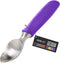 BALCI Ice Cream Scoop - Heavy Duty Stainless Steel Icecream Scooper With Non-Slip Rubber Grip - Professional Metal Ice-Cream Spade - Dishwasher Sa...